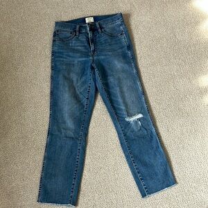 J.Crew vintage straight jeans 26